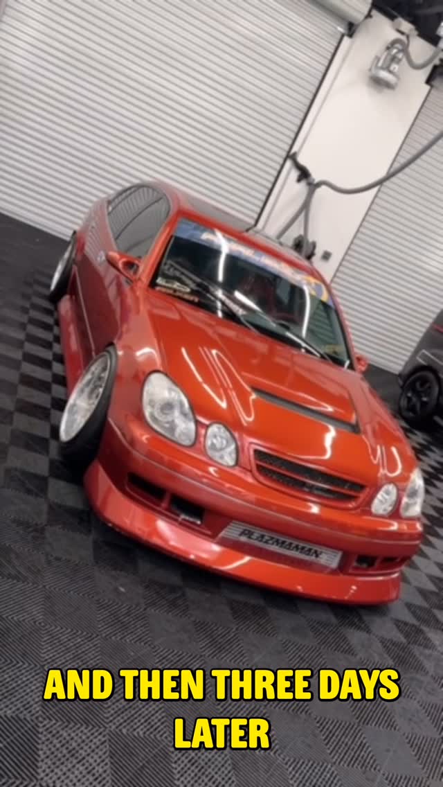 Instagram post by @hertlife for PENNZOIL. Caption reads: My Lexus GS300 is BACK. There’s just something....