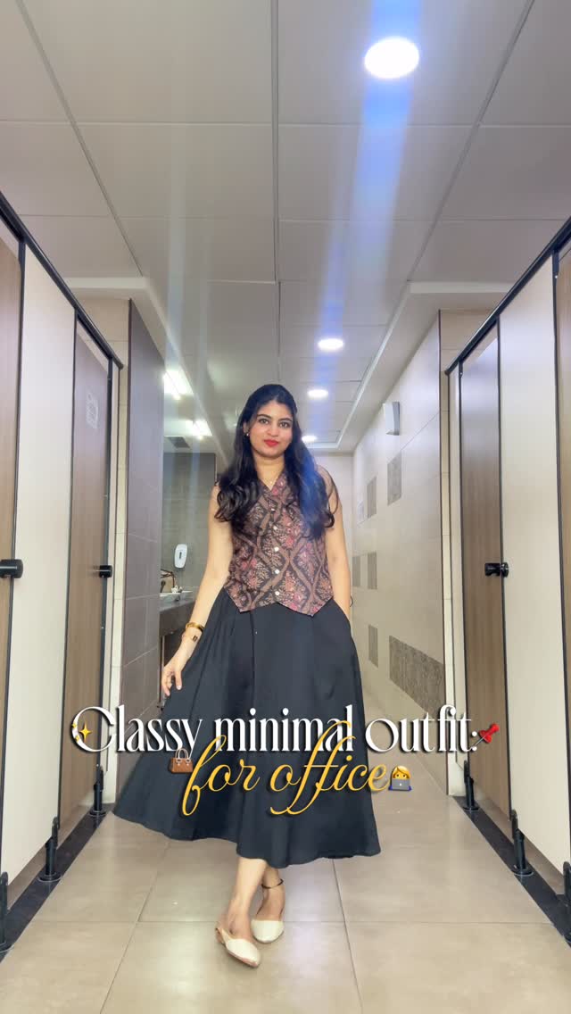 Instagram post by @moni_loveforfashion for Daniel Wellington. Caption reads: Classy Minimal Outfit for office 📌

Comment....