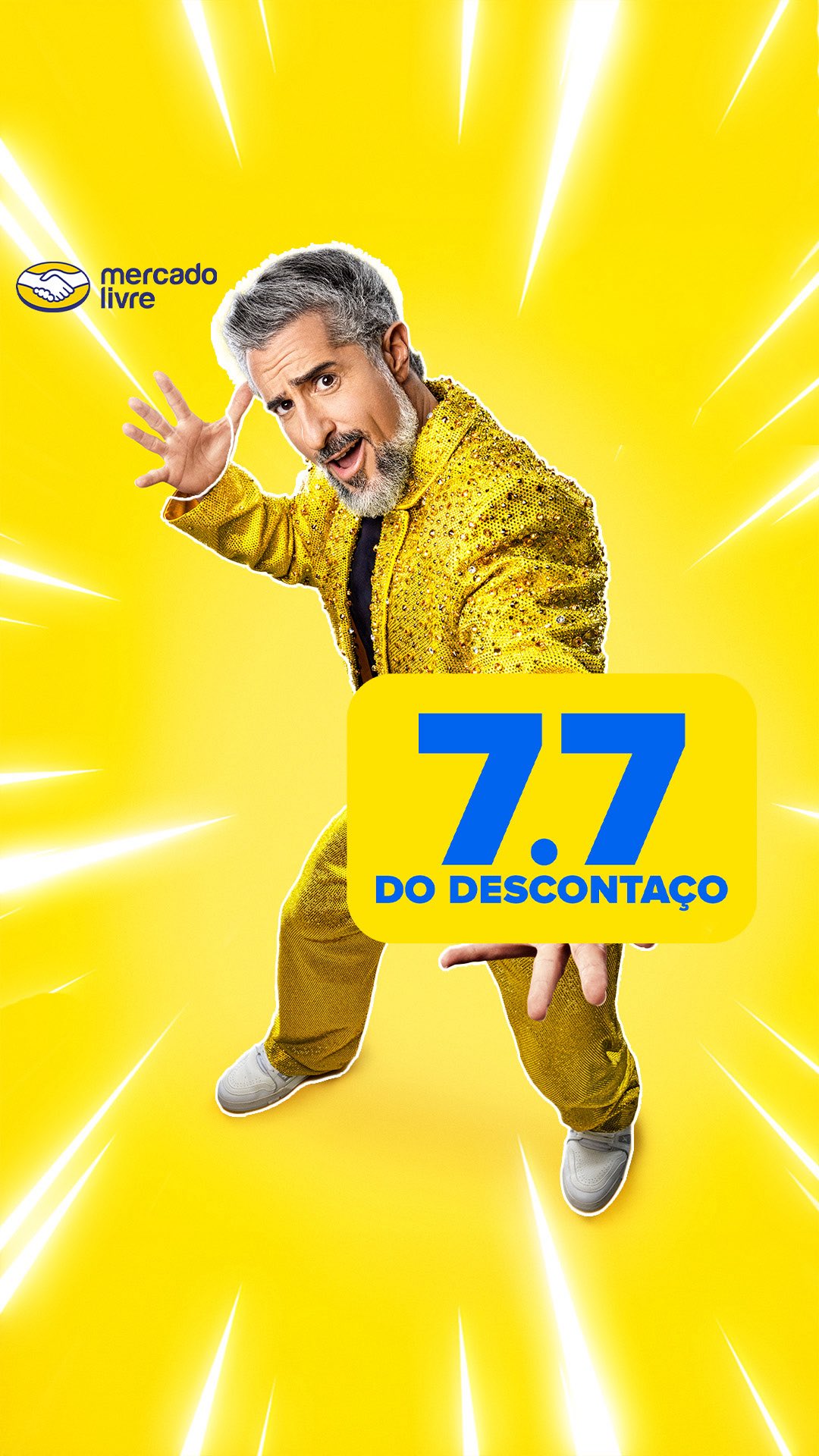 Instagram post by @marcosmion for Mercado Livre. Caption reads: É TANTO DETALHE QUE TEM QUE ASSISTIR DE NOVO!....