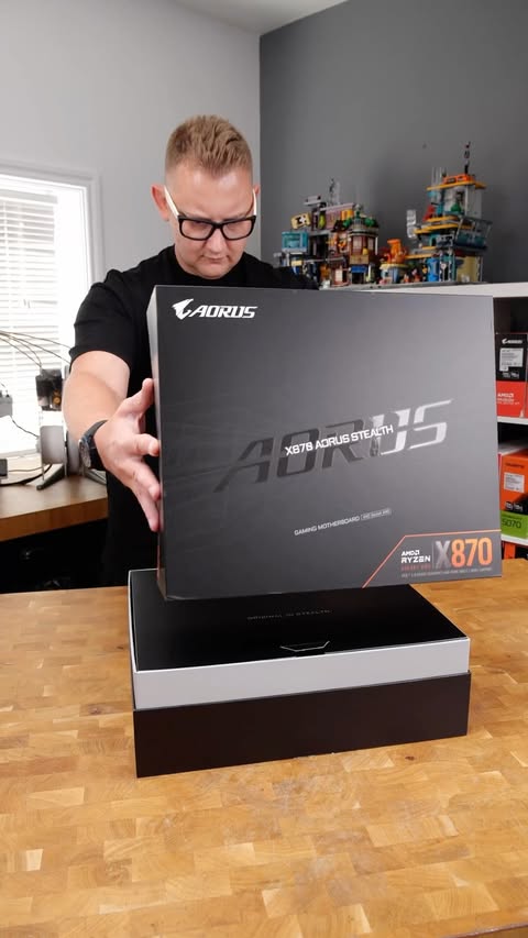 Instagram post by @battlerigs for AMD. Caption reads: [...] to our sponsors @scan.computers and @amd....