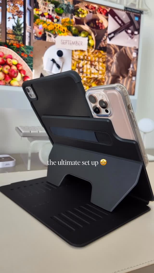 Instagram post by @alliemariedigital for Zugu case. Caption reads: Obsessed with the new @zugucase 360 iPad case! It....