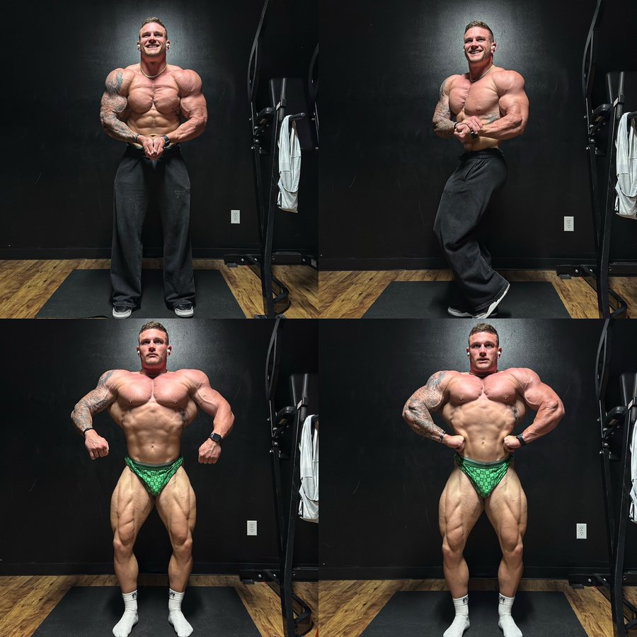 Instagram post by @parkermartinnn for Evogen Nutrition. Caption reads: [...] 
@mike_nassif 

Sponsors
@evogennutrition....