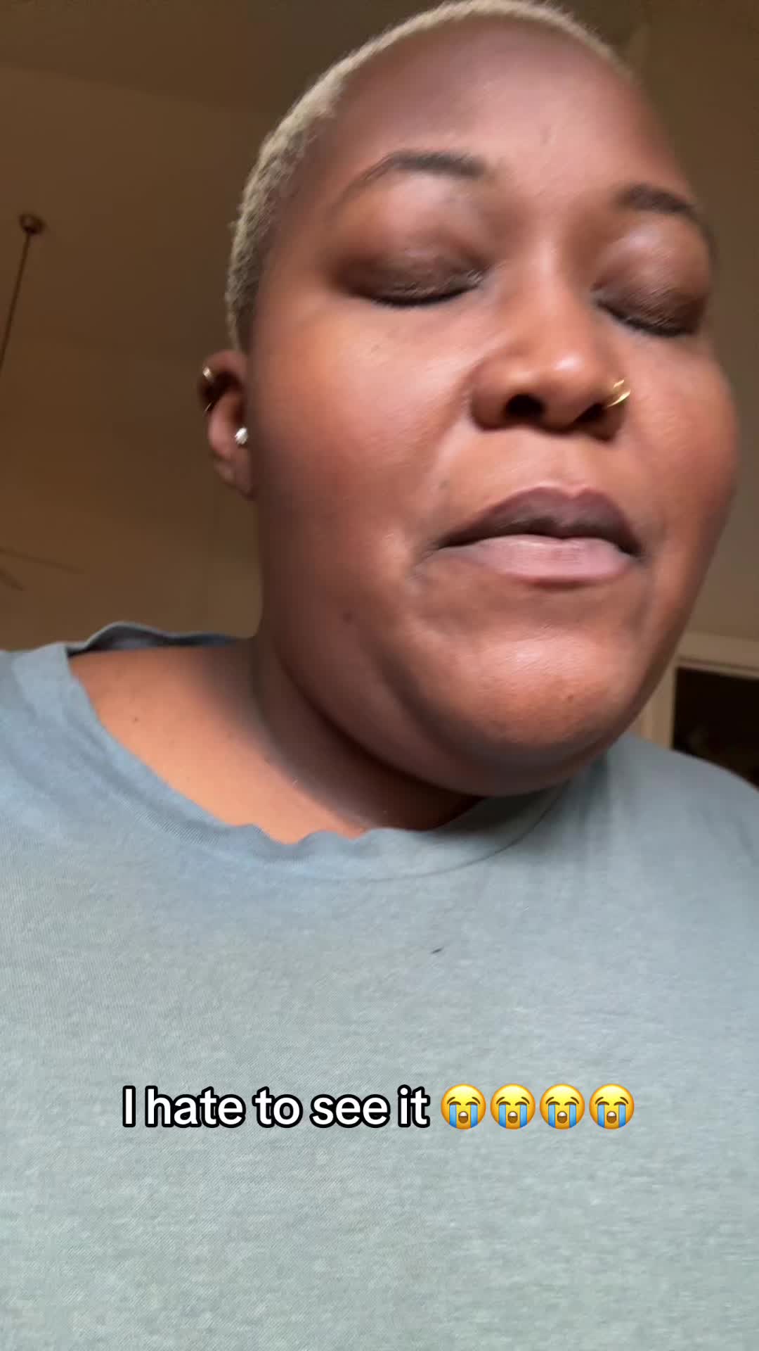 TikTok post by @wherebebe for LOVFUL. Caption reads: My @lovful store nails went down the drain [...].