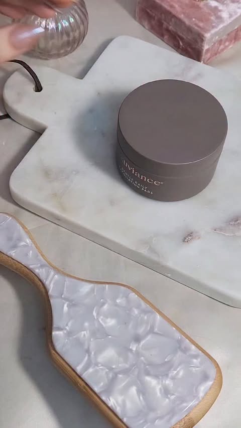 Instagram post by @juliagrusz for Exuviance. Caption reads: Sharing my new skincare staple with @exuviance and....