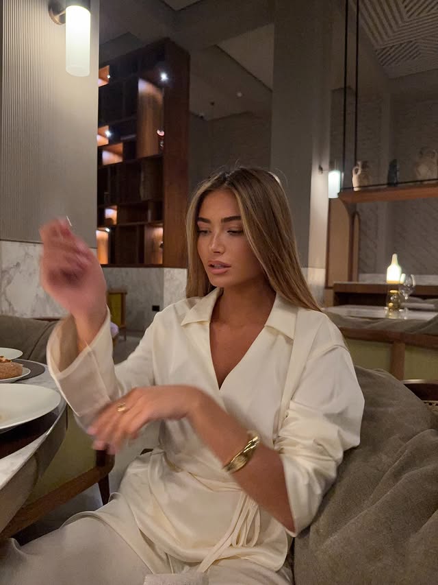 Instagram post by @margotsustrac for Park Hyatt Paris-Vendôme. Caption reads: night out in marrakech collaboration commerciale -....