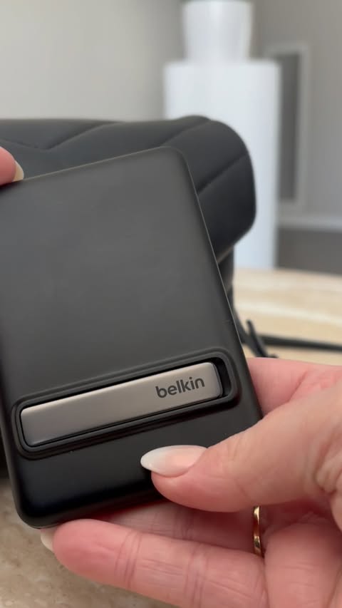 Instagram post by @danicamaddison for Belkin. Caption reads: AD | Partnership with @belkinanz My phone battery....