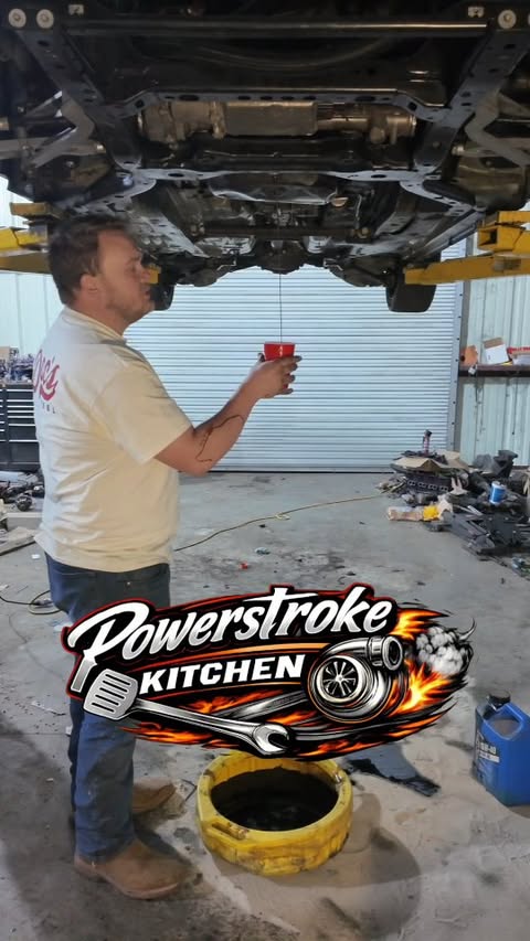 Instagram post by @realtylerhewett for Doc's Diesel. Caption reads: [...] oil doesnt taste so good... Thanks to....