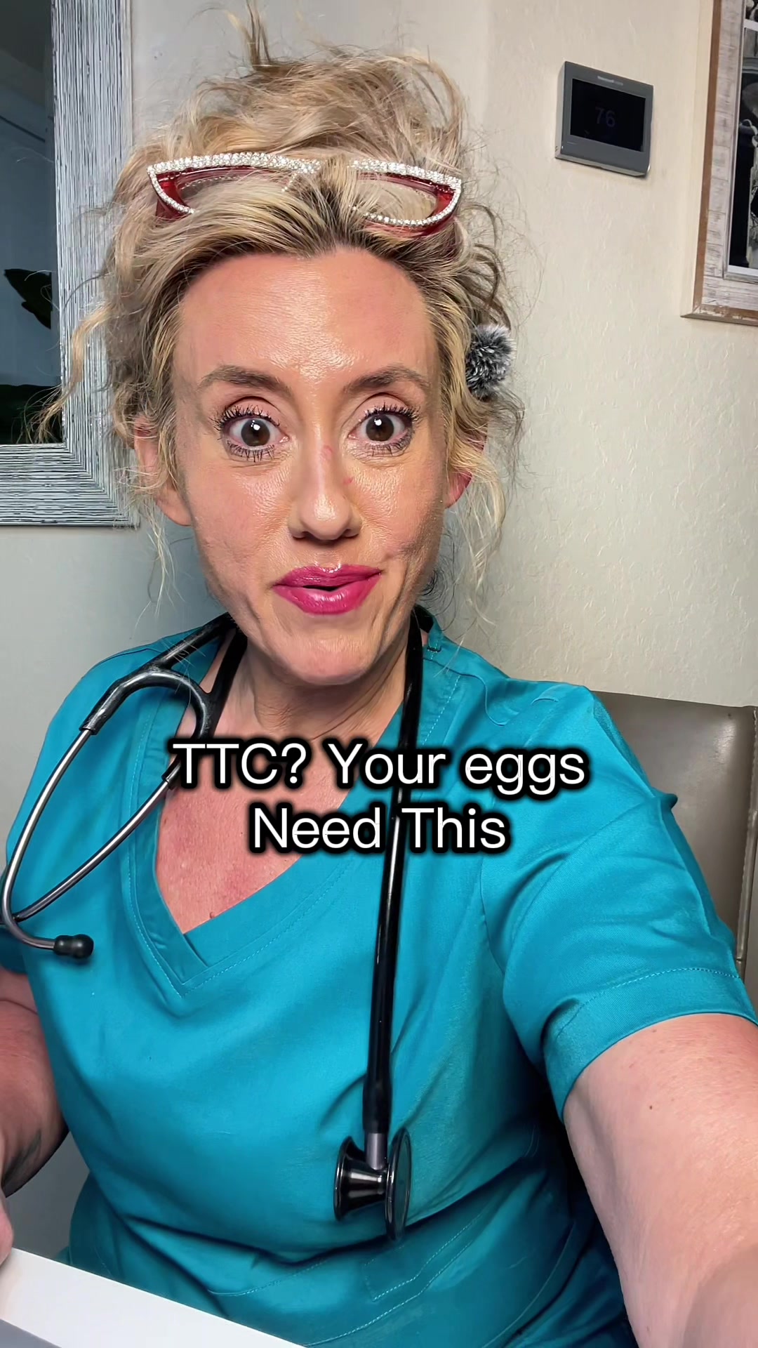 TikTok post by @pregnancylabor for Micro Ingredients. Caption reads: [...] #coq10 #pregnancy @Micro Ingredients.