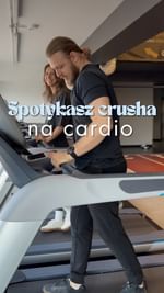 Instagram post by @inzynieria.masy for Carpatree. Caption reads: Cardio motivation 🔥 #gymrats potwierdzacie?....
