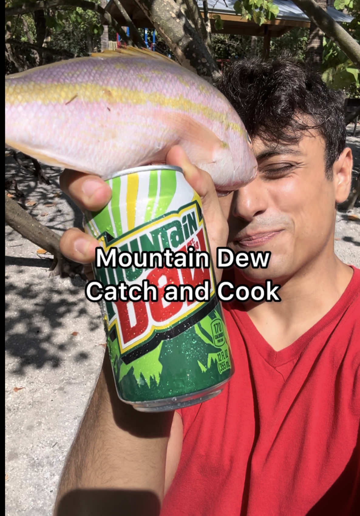 TikTok post by @nick_kratka for Mountain Dew. Caption reads: #MountainDew_Partner New Cooking Method Unlocked....