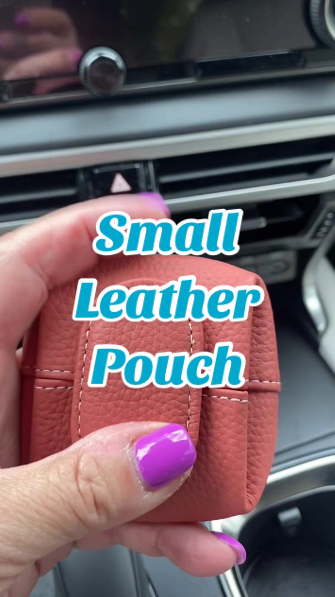 TikTok post by @mama5.finds for Royal Bagger. Caption reads: [...] #trinketpouch #smallpouch #pouch @ROYAL....