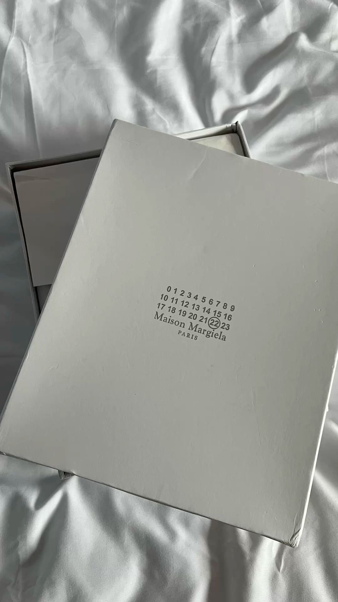 Instagram post by @mananamariee for Maison Margiela. Caption reads: New boots alert.