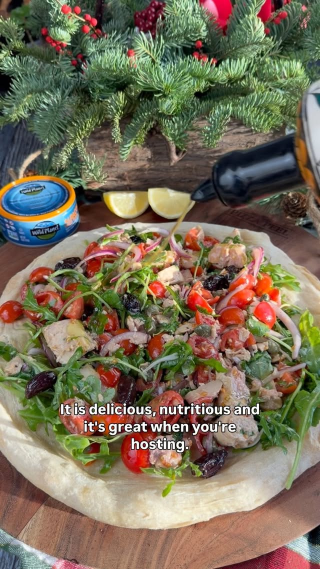 Instagram post by @vessys_gourmet_kitchen for Wild Planet Foods. Caption reads: [...] for sharing and when hosting....