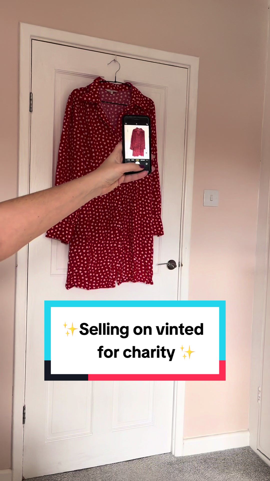 TikTok post by @diaryofacheapskate for Vinted. Caption reads: My Vinted username is midnighty88 When it gets to....