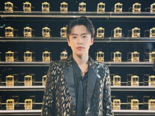 Instagram post by @official_jo1 for YSL Beauty. Caption reads: Junkistagram 📸 LIBRE EAU DE PARFUM 

#YSL....