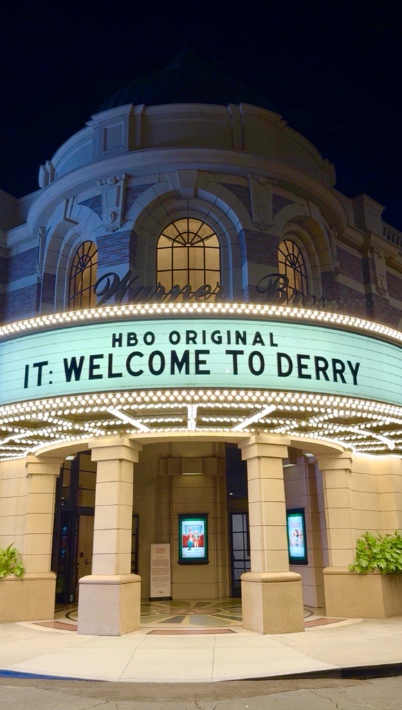 Instagram post by @bradcalebkane for DIRECTV. Caption reads: Is Pennywise dateable? The #ITWelcomeToDerry cast....