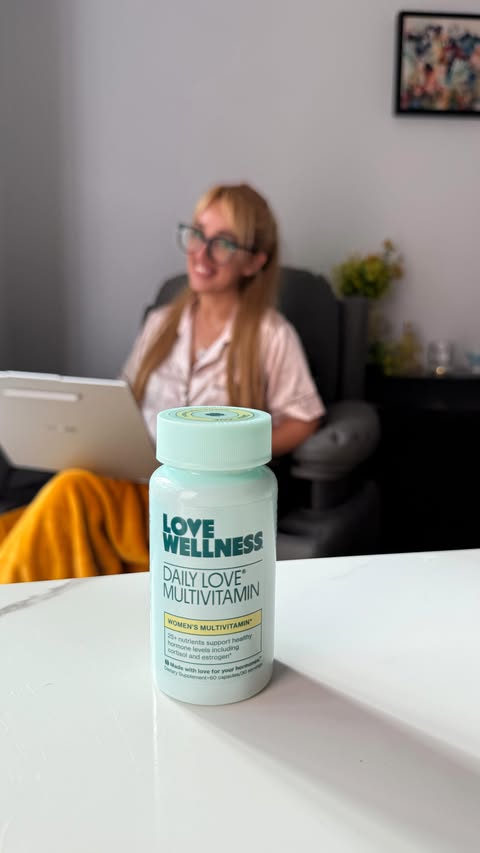 Instagram post by @thedintheusa for Love Wellness. Caption reads: [...] are my favorite form of self-care 🤍....