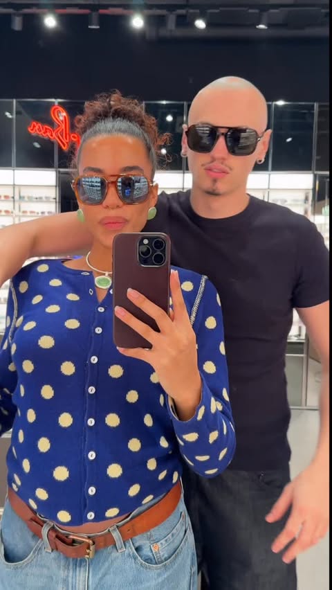 Instagram post by @iwanacristal for Sunglass Hut. Caption reads: I think that’s mission accomplished @sunglasshut....