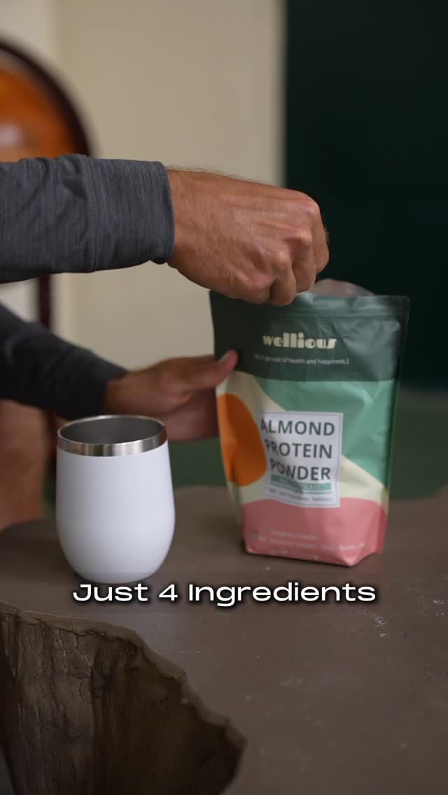 Instagram post by @willhowells_pb for Wellious. Caption reads: [...] none of the artificial stuff🫡🥤....