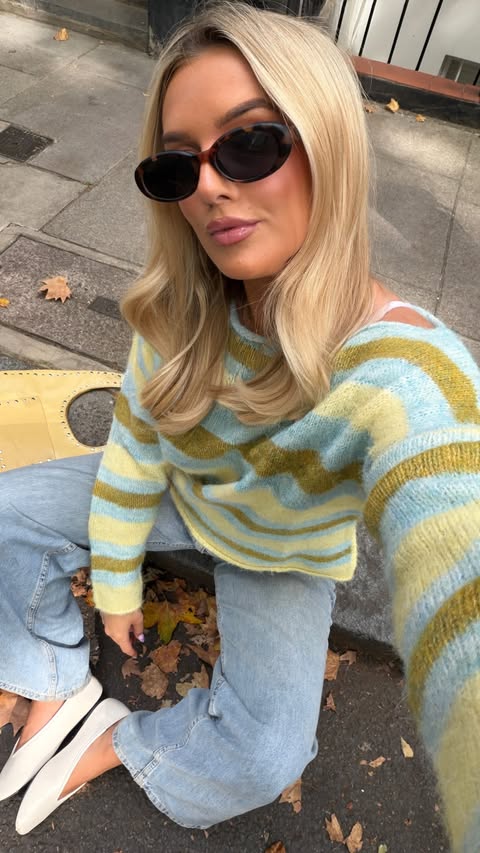 Instagram post by @chlce for MISSGUIDED. Caption reads: defrosting for autumn with @missguided 🍂👜👢 AD....