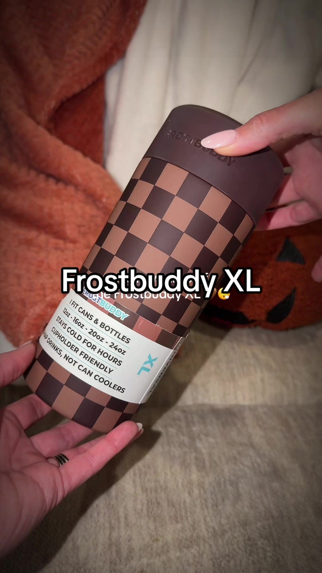TikTok post by @momma833 for Frost Buddy. Caption reads: [...] are soooo cute!! I couldn’t resist. @Frost....