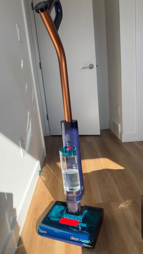 Instagram post by @sampledyyc for Skeepers. Caption reads: [...] for everyday cleaning. ~Gifted~ @dyson....