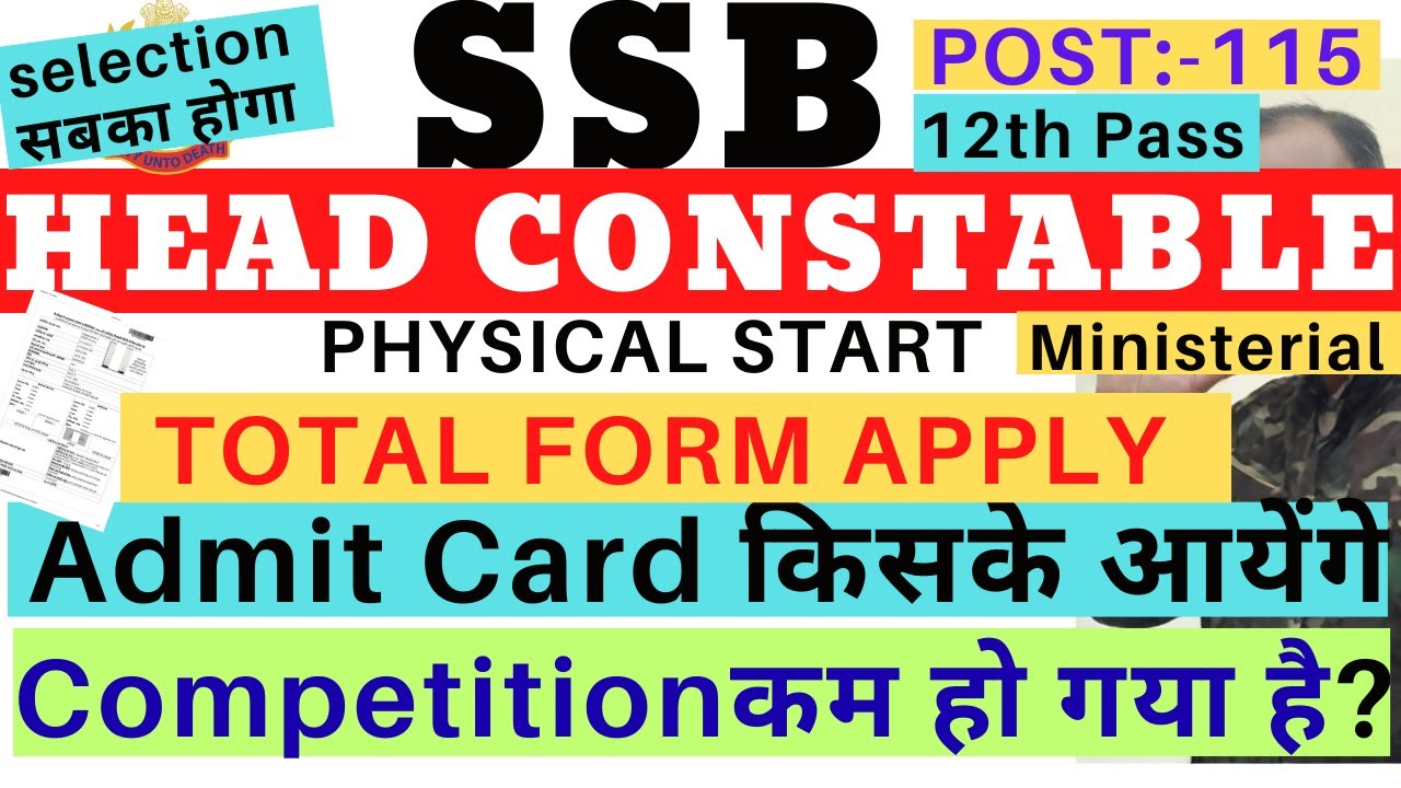 YouTube post by @extraknowledgeinhindi for Testbook. Caption reads: SSB HCM 2021 Total form Apply| SSB HCM 2021 Total....