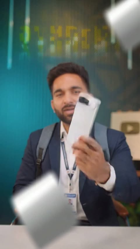 Instagram post by @iamnareshbhanot for iQOO. Caption reads: Students, This Phone Is Made for You !! iQoo Z11 .....