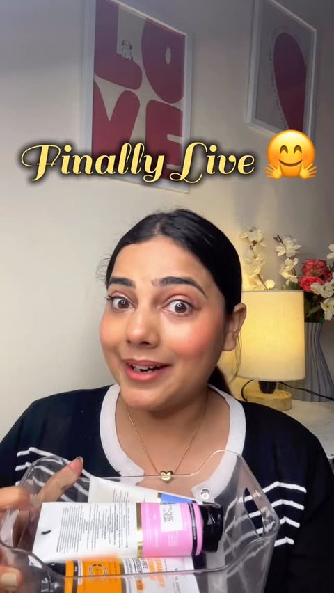 Instagram post by @muskansachan_ for Dr Sheths. Caption reads: Time to restock your favs 🤗 Code - B2G2 Use code....