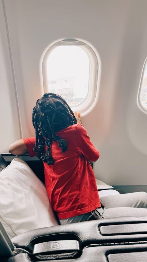 Instagram post by @itstashhaynes for Hawaiian Airlines. Caption reads: at 7, my world was small. not by choice… just by....