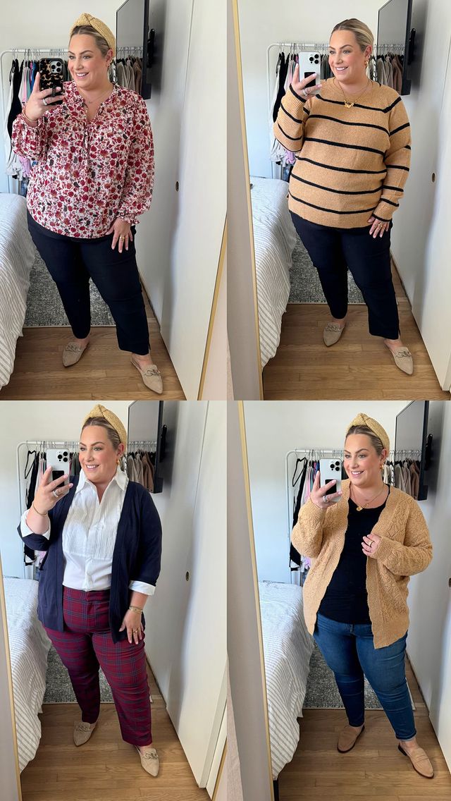 Instagram post by @everythingemilyann for Lane Bryant. Caption reads: These new fall arrivals from @lanebryant are too....