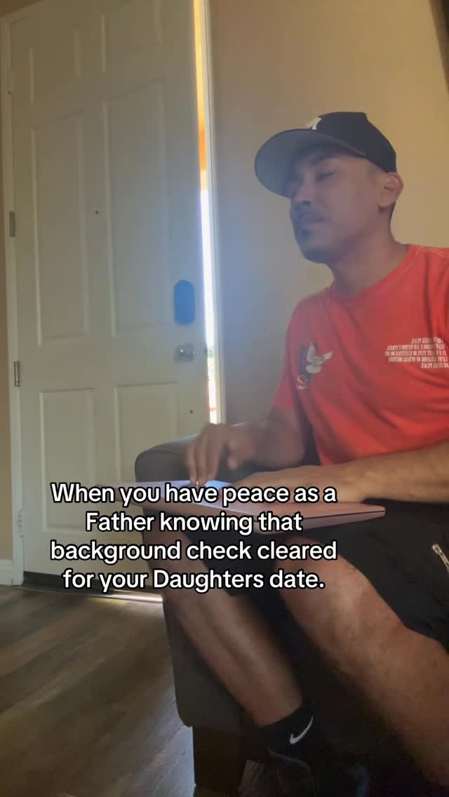 Instagram post by @fernandez_fam81 for Public Data Check. Caption reads: POV: he passed dad's 'Google + @publicdatacheck....