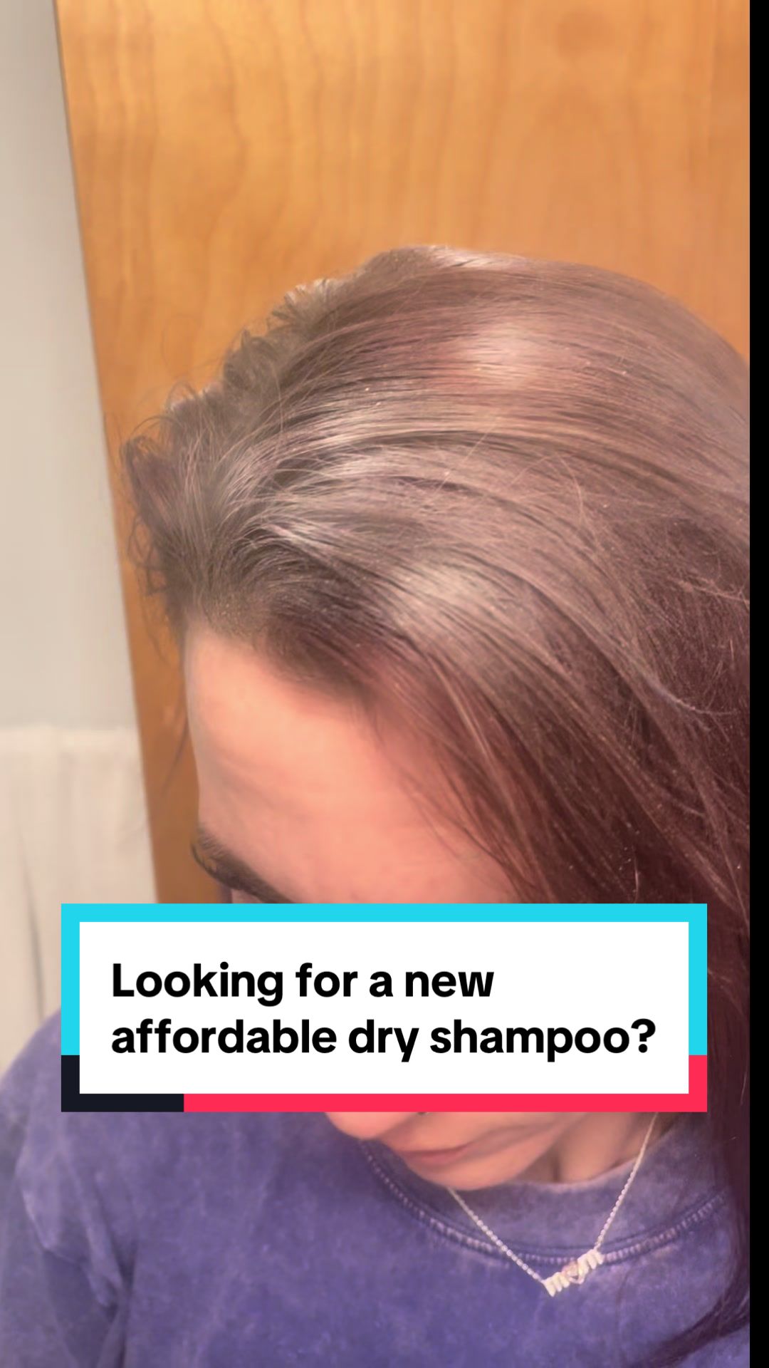 TikTok post by @mamabearfee for Hair Dance. Caption reads: Been loving this @Hair Dance dry shampoo!....