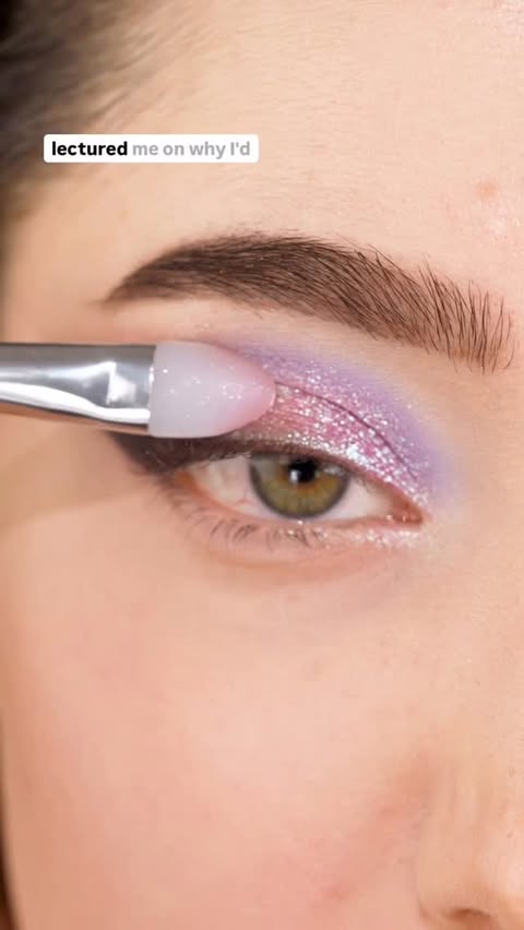 Instagram post by an influencer for ColourPop Cosmetics. Caption reads: [...] gifted/pr) 🤎Eyeliner- @colourpopcosmetics....