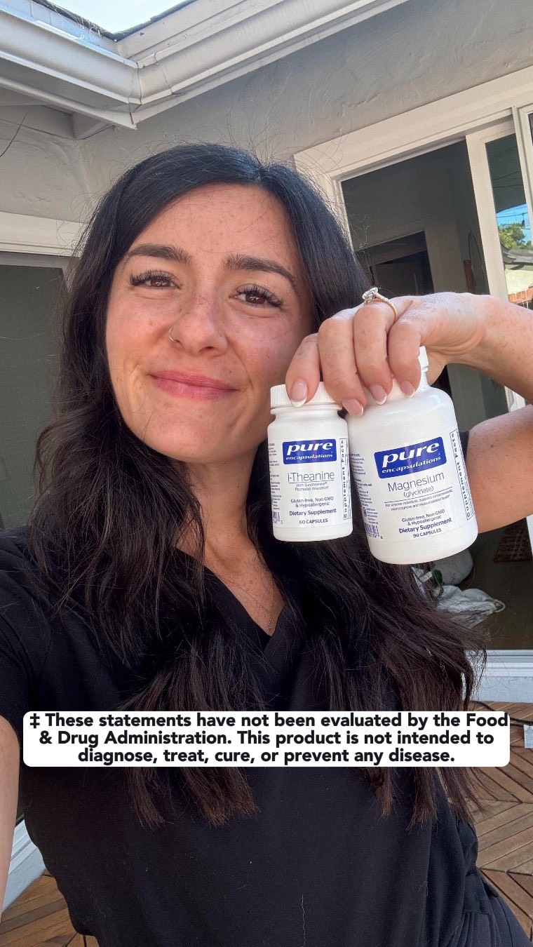 Instagram post by @doctor.lila for Pure Encapsulations. Caption reads: #PureEncapsulationsPartner 
 
Feeling like stress....