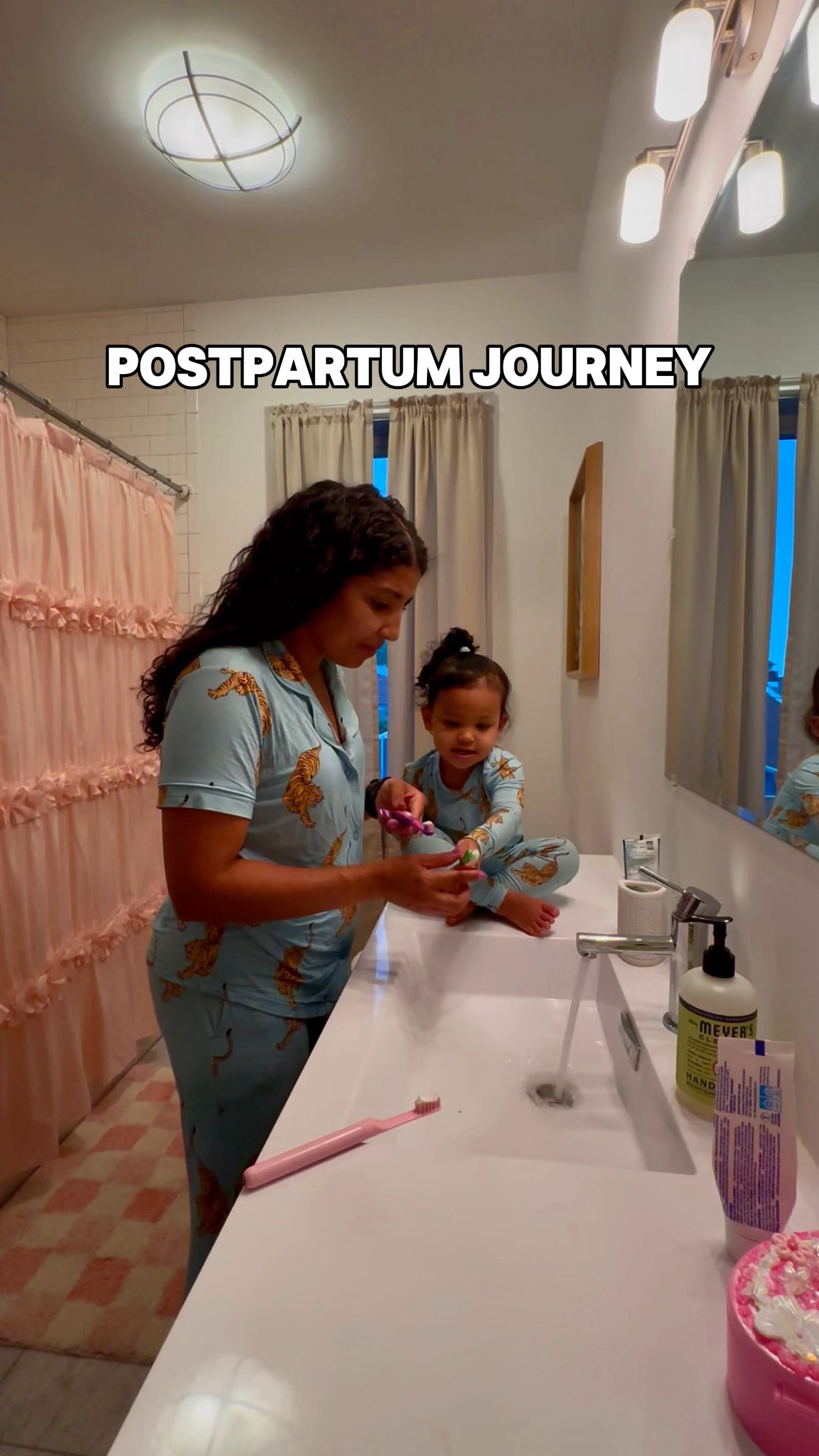 Instagram post by @cass_andthecity for Pennie. Caption reads: Postpartum healing doesn’t come with a timeline.....