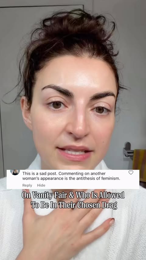 Instagram post by @charlotteparler for Vanity Fair. Caption reads: Maybe the last thing I’ll post on this particular....