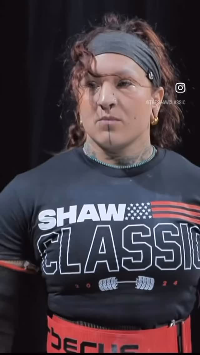 Instagram post by @ladyarik_ulveskare for – Cerberus Strength. Caption reads: 33 seconds of doing what I do — on the field, in....