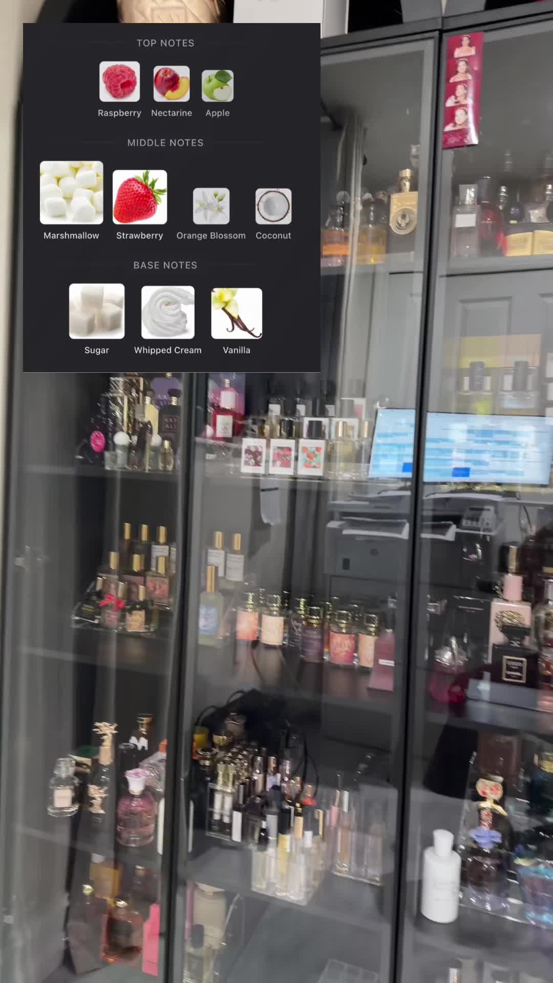 TikTok post by @niche_notes for Intense Oud. Caption reads: @Intense Oud #perfume.