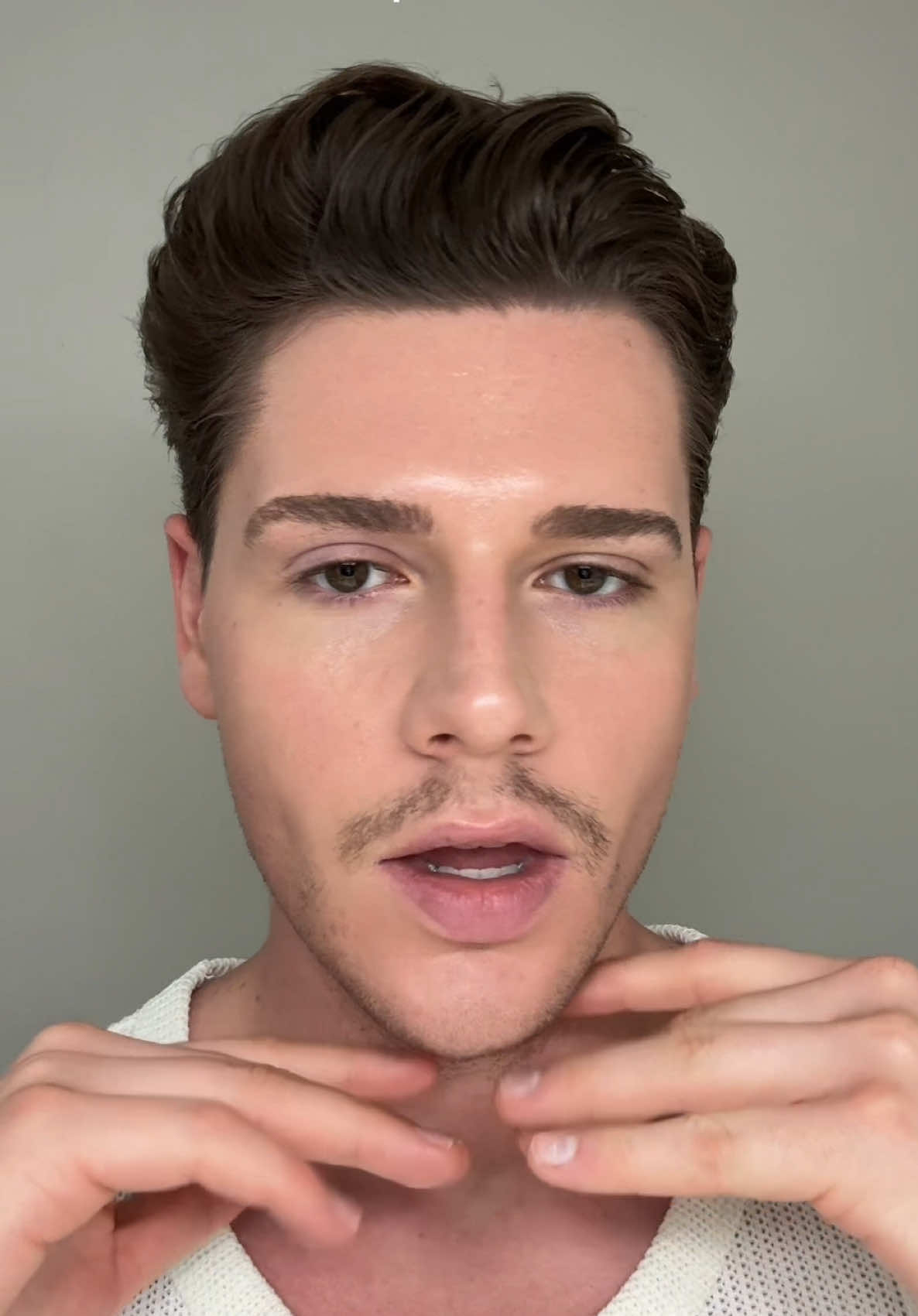 TikTok post by @facebyjack for Ongredients US Store. Caption reads: my magic in a bottle ✨ @Ongredients Global....