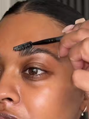 TikTok post by @maishatok for byellie. Caption reads: Part 1/4 - @byelliebeauty brow gel really loved....