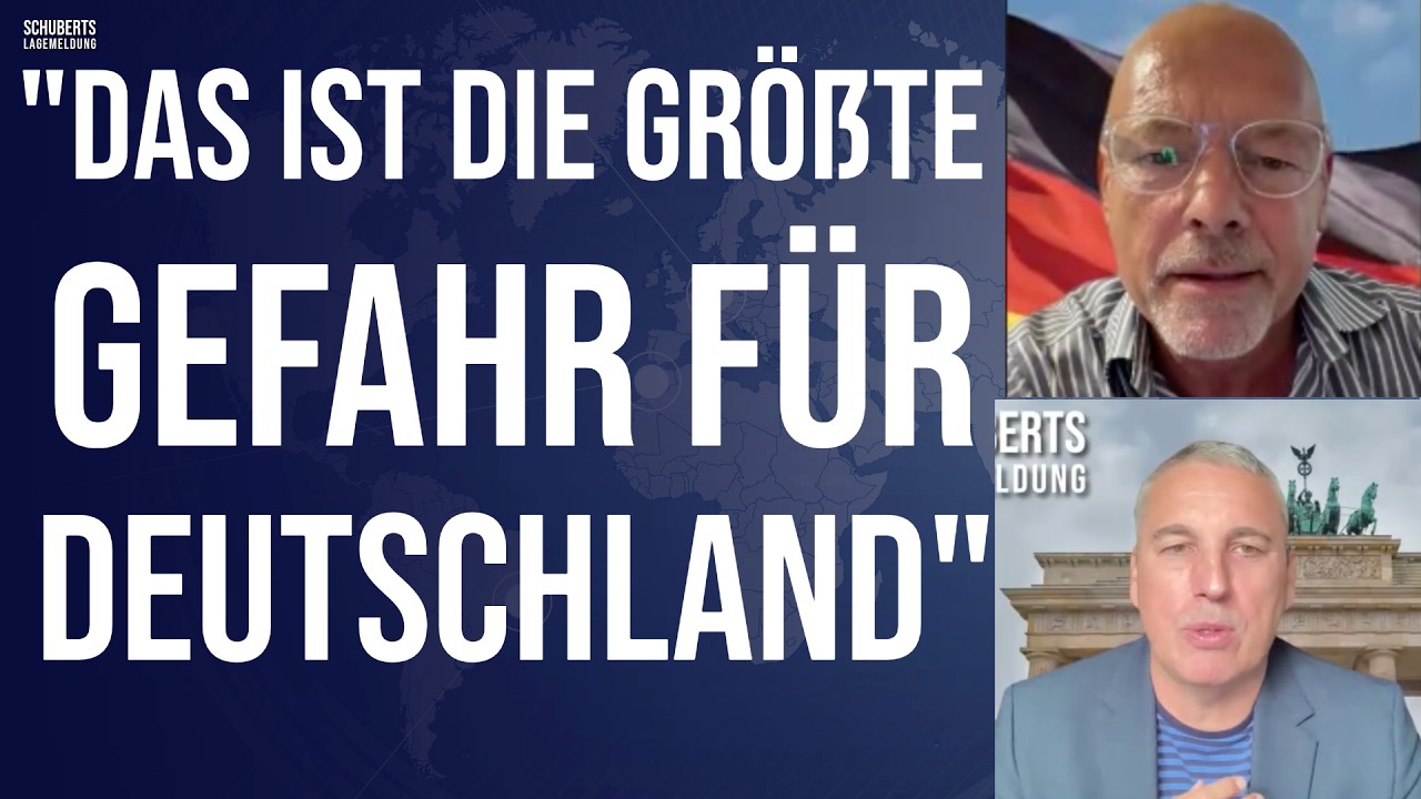 YouTube post by @SchubertsLagemeldung for LiTime. Caption reads: Berlin legend Michael Kuhr💥"THIS is why Germany....