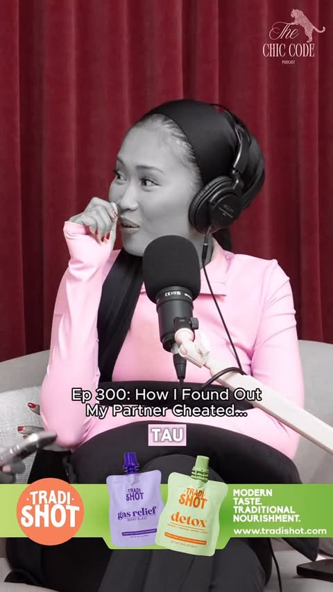 Instagram post by @wirdaelliesa for The Chic Code Podcast. Caption reads: [...] from their website 💚 #thechiccodepodcast....