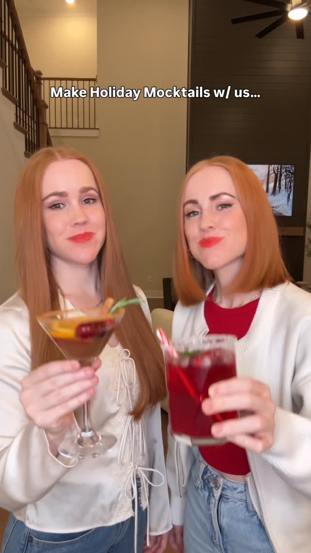 Instagram post by @taylorred for Food Lion. Caption reads: So much fun making these Holiday Mocktails with....