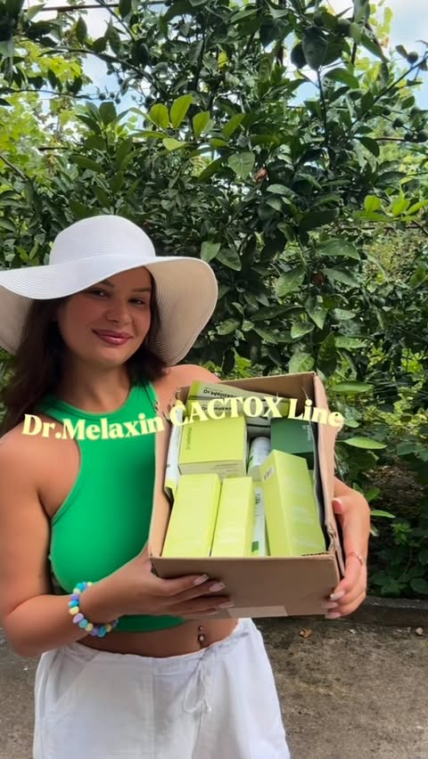 Instagram post by @tatiaarveladze for Dr.Melaxin. Caption reads: [...] to share that I’m officially a....
