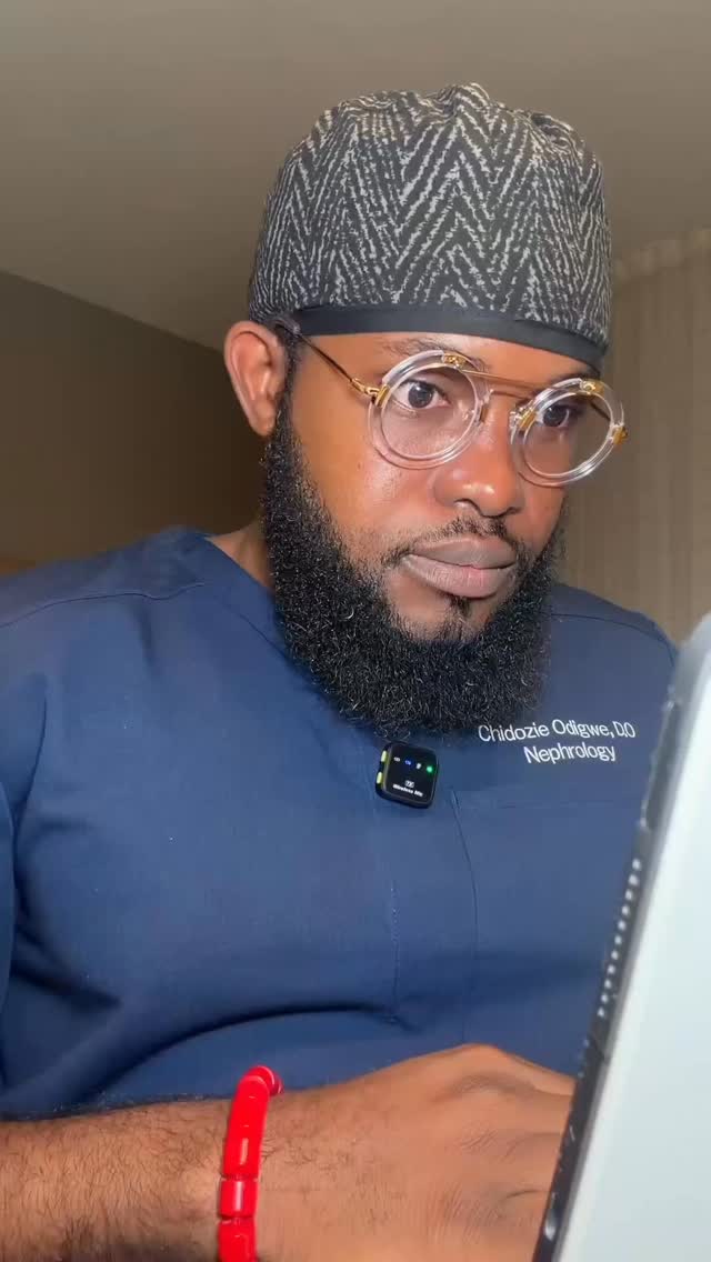 Instagram post by @chidozieodigwe for GSK. Caption reads: #SponsoredByGSK As clinicians, we often focus on....
