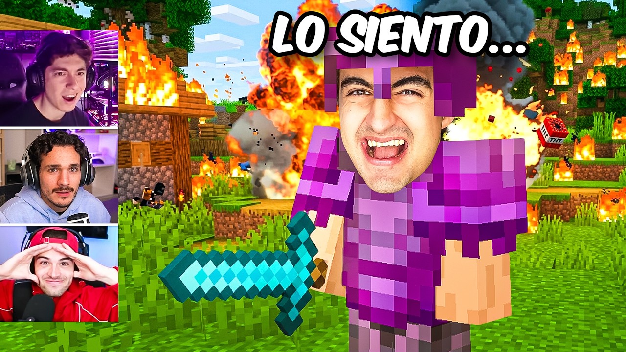 YouTube post by @Philiplud for LagoFast. Caption reads: [...] FAMOUS YOUTUBERS IN MINECRAFT! Download....