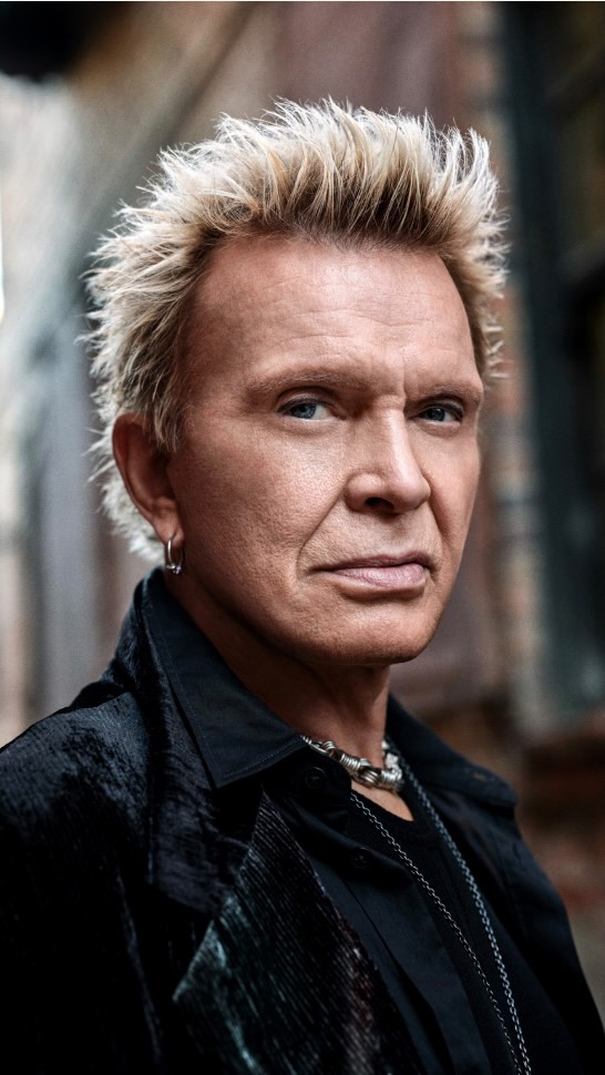 Instagram post by @billyidol for Deezer. Caption reads: The fans asked, the Icon answered 🎸
Billy Idol....