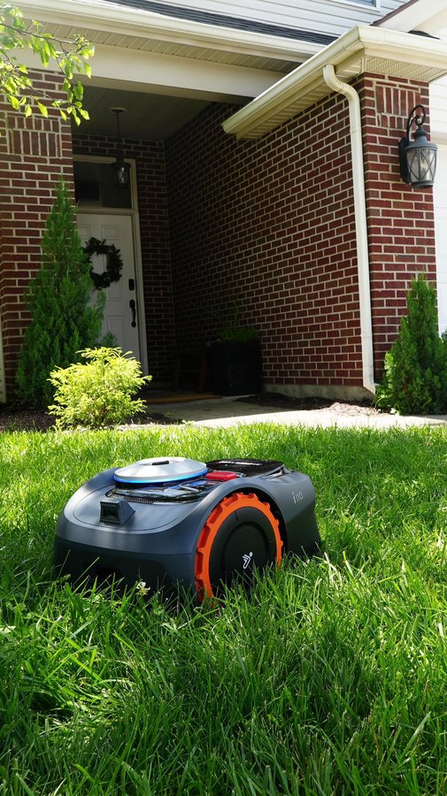 Instagram post by @charlieandcrewdad for Segway Navimow. Caption reads: Father’s Day Sale - Amazon & Shopify
12:00 AM PDT....