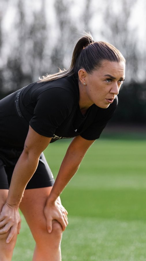 Instagram post by @katie_mccabe11 for statsports. Caption reads: Project: Max Speed with @STATSports ⚡️

Tracking....